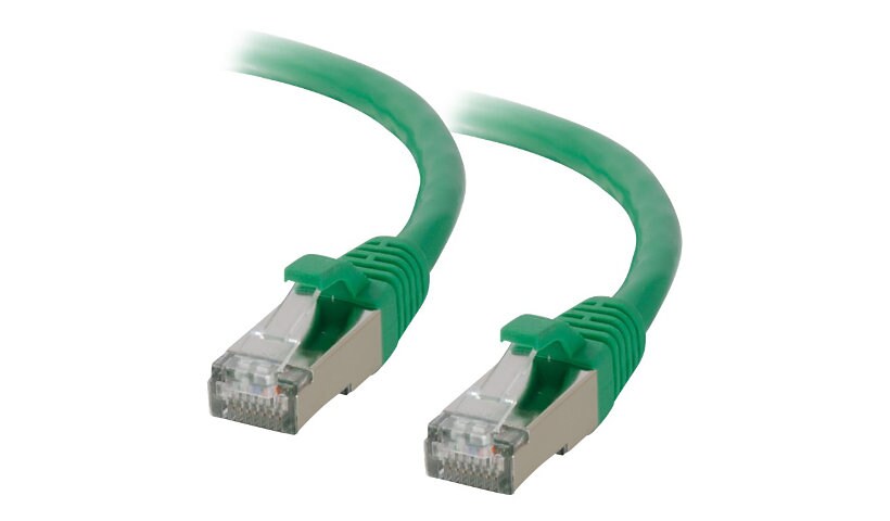 C2G 50ft Cat5e Snagless Shielded (STP) Ethernet Network Patch Cable - Green