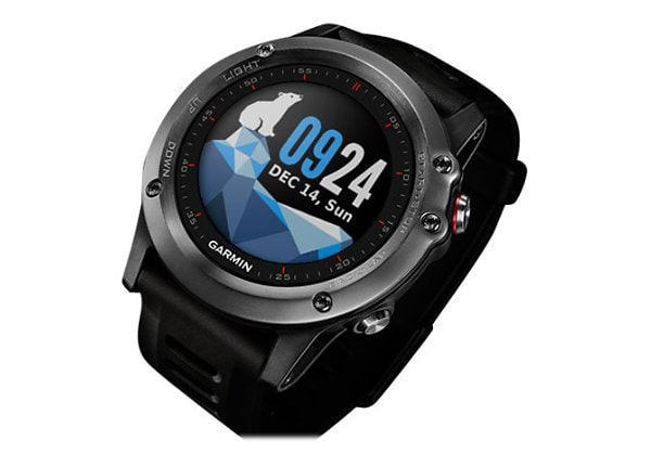 Garmin fenix 3 with Black Band - GPS/GLONASS watch