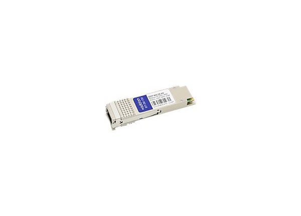 AddOn Alcatel QSFP-40G-SR Compatible QSFP+ Transceiver - QSFP+ transceiver module - 40 Gigabit Ethernet