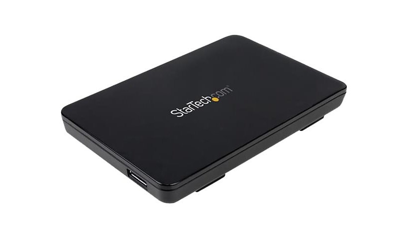 StarTech.com USB 3.1 enclosure for 2.5" SATA SSD/HDD - Tool-free design