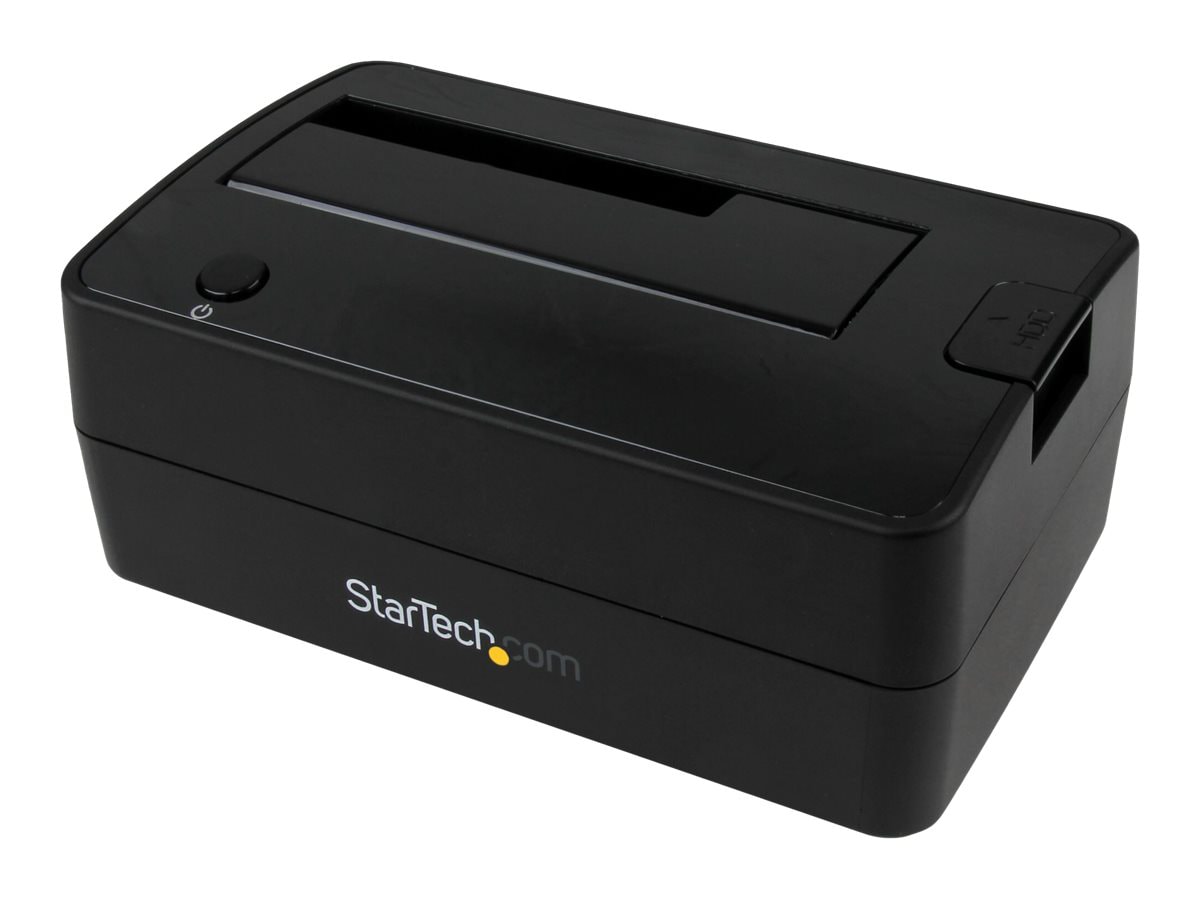 StarTech.com Single Bay USB 3.1 to SATA Hard Drive Docking Station, USB 3.1 (10 Gbps) HDD/SSD Dock