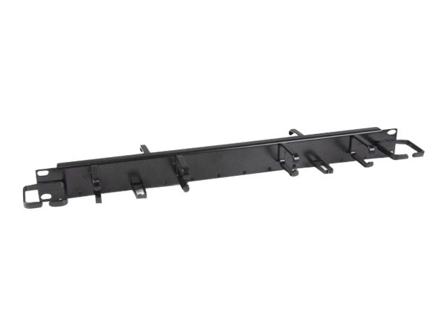StarTech.com 1U 19" Cable Management Panel - Finger Ducts and D-Ring Hooks