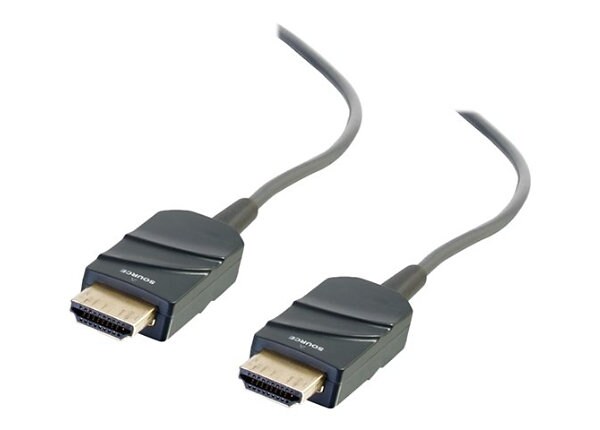 C2G 100ft High Speed HDMI Active Optical Cable (AOC) Plenum, CMP Rated - HDMI with Ethernet cable - HDMI / audio - 30.5