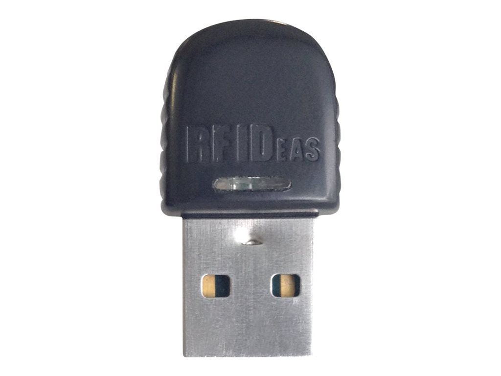 rf IDEAS WAVE ID Nano SDK HID Black Horizontal Reader - RF proximity reader - USB