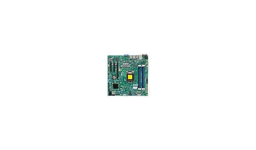SUPERMICRO X10SLL-F - motherboard - micro ATX - LGA1150 Socket - C222