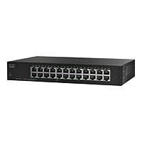 Cisco Small Business SF110-24 - commutateur - 24 ports - non géré - Montable sur rack