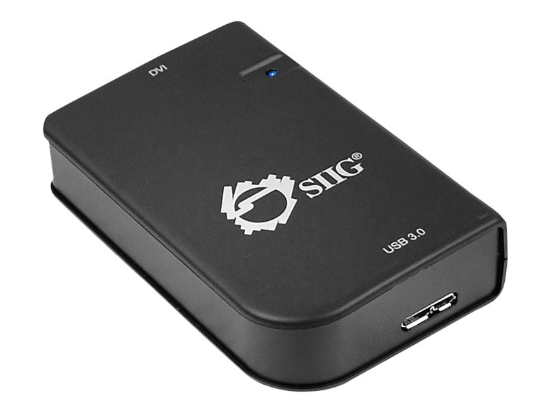 SIIG USB 3.0 to DVI - external video adapter - DisplayLink DL-3100N - 512 M
