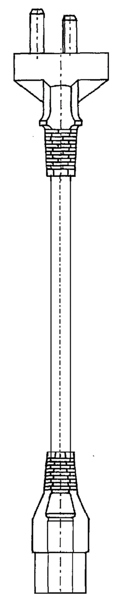 Juniper Networks power cable - 8 ft