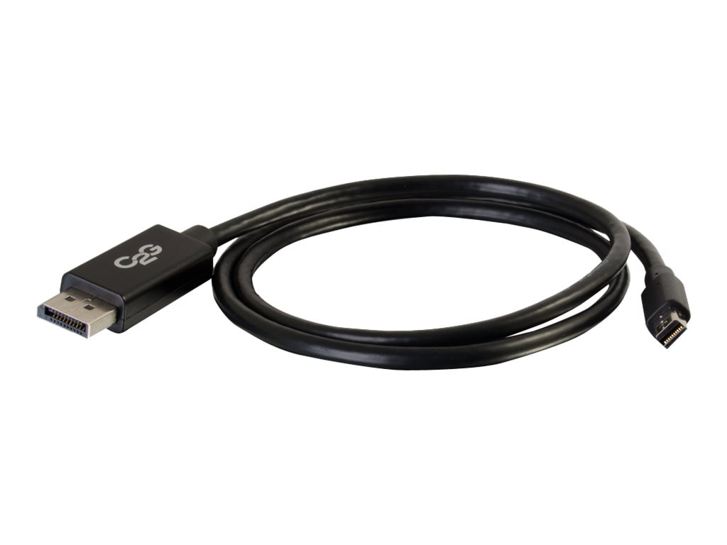 C2G 3ft 4K Mini DisplayPort to DisplayPort Cable - 4K 30Hz - Black - M/M