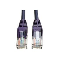 Eaton Tripp Lite Series Cat5e 350 MHz Snagless Molded (UTP) Ethernet Cable (RJ45 M/M), PoE - Purple, 5 ft. (1.52 m) -