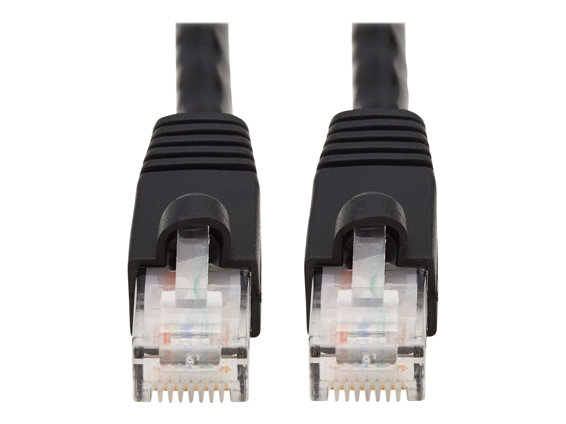 Eaton Tripp Lite Series Cat6a 10G Snagless UTP Ethernet Cable (RJ45 M/M), Black, 3 ft. (0.91 m) - patch cable - 3 ft -