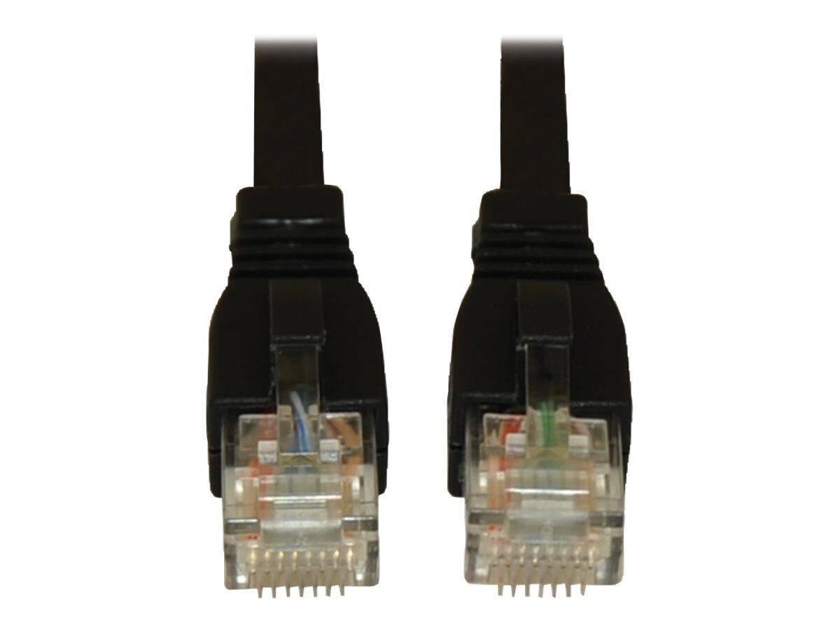 Eaton Tripp Lite Series Cat6a 10G Snagless UTP Ethernet Cable (RJ45 M/M), Black, 7 ft. (2.13 m) - patch cable - 7 ft -