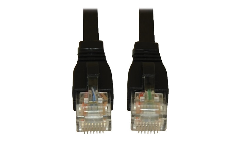 Eaton Tripp Lite Series Cat6a 10G Snagless UTP Ethernet Cable (RJ45 M/M), Black, 10 ft. (3.05 m) - patch cable - 10 ft -