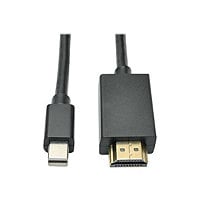 Eaton Tripp Lite Series Mini DisplayPort to HDMI Active Adapter Cable (M/M), 1080p, 12 ft. (3.7 m) - HDMI cable -