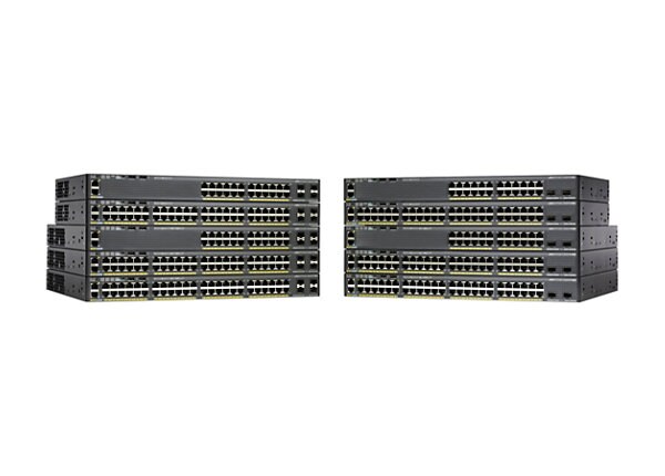 Cisco ONE Catalyst 2960X-48FPS-L - switch - 48 ports - managed - rack-mountable