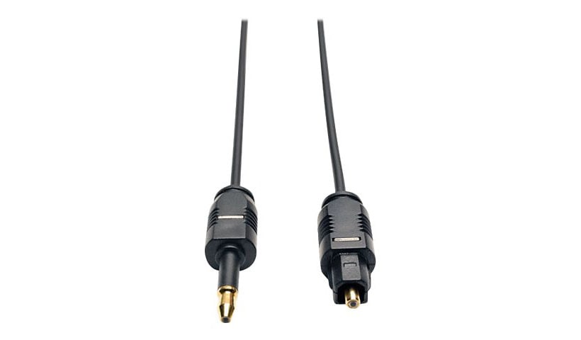 Tripp Lite Ultra Thin Toslink to Mini Toslink Digital SPDIF Audio Cable 3M