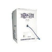 Eaton Tripp Lite Series Cat5e 350 MHz Stranded-Core (UTP) PVC Bulk Ethernet Cable - Blue, 1000 ft. (304.8 m), TAA - bulk