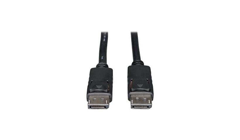 Tripp Lite 100ft DisplayPort Cable with Latches Video / Audio DP 4K x 2K M/M 100' - DisplayPort cable - 30.48 m