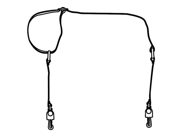 Zebra - accessory rugged shoulder strap with metal clips kit