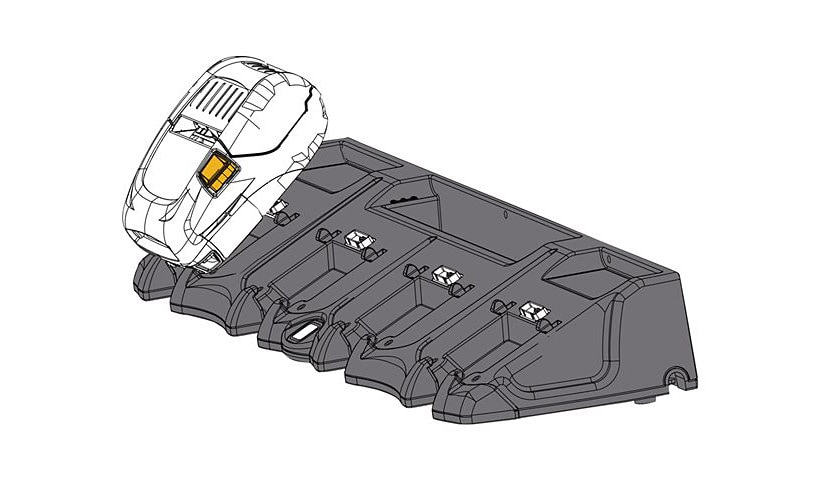 Zebra 4-Bay Power Station - printer charging stand