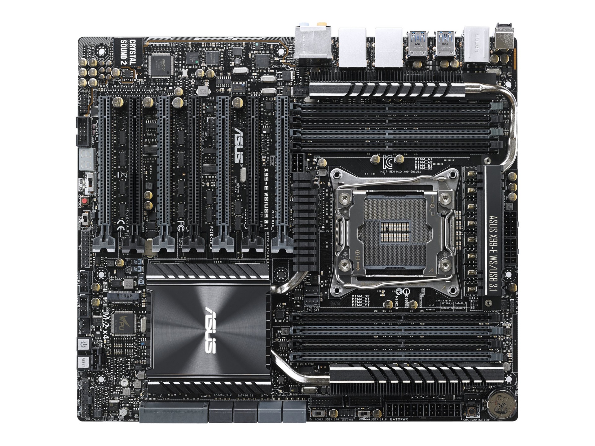 ASUS X99-E WS/USB 3.1 - motherboard - SSI CEB - LGA2011-v3 Socket - X99