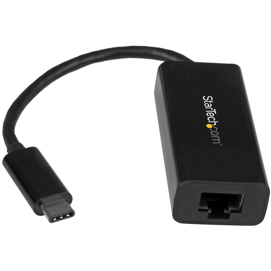 StarTech.com USB C to Gigabit Ethernet Adapter, USB 3.0 NIC 10/100/1000Mbps, USB GbE Adapter, USB Type-C Network Adapter