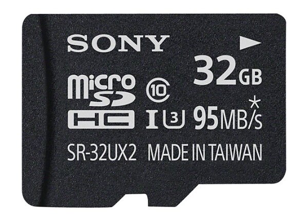 Sony SR32UXA/TQ - flash memory card - 32 GB - microSDHC UHS-I