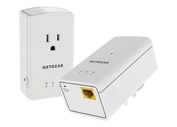 NETGEAR Powerline 500 1-Port Extra Outlet Starter Kit (XAVB5421-100PAS)