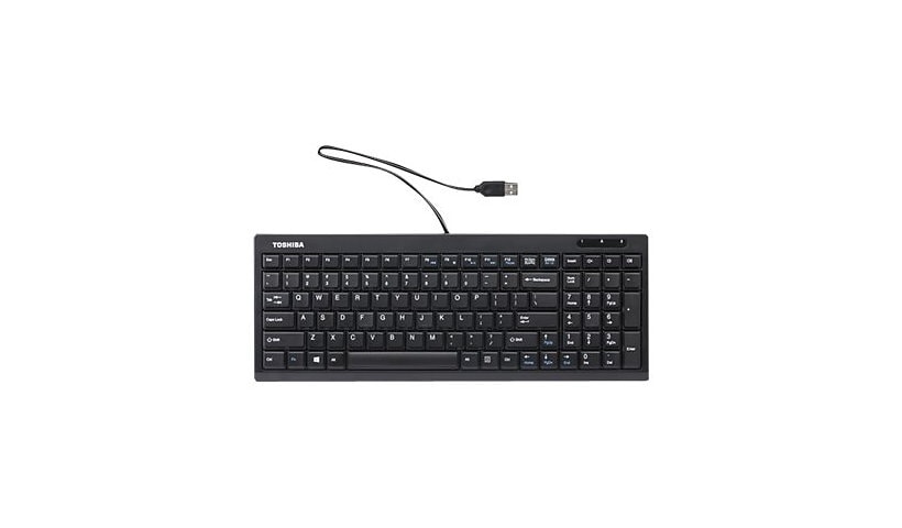 Toshiba KU100 - keyboard - QWERTY - US