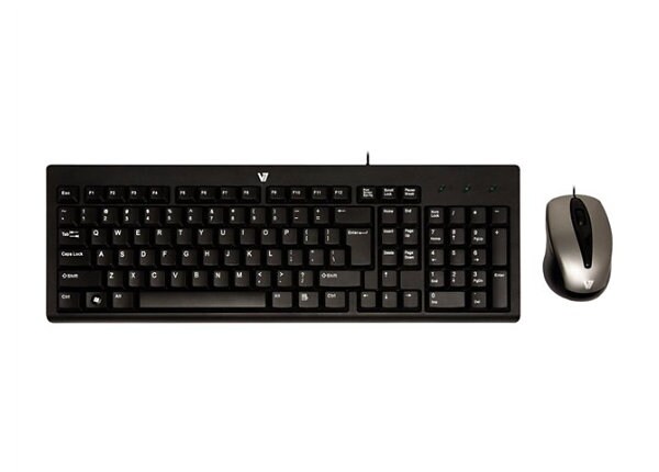 V7 Standard Combo - keyboard and mouse set
