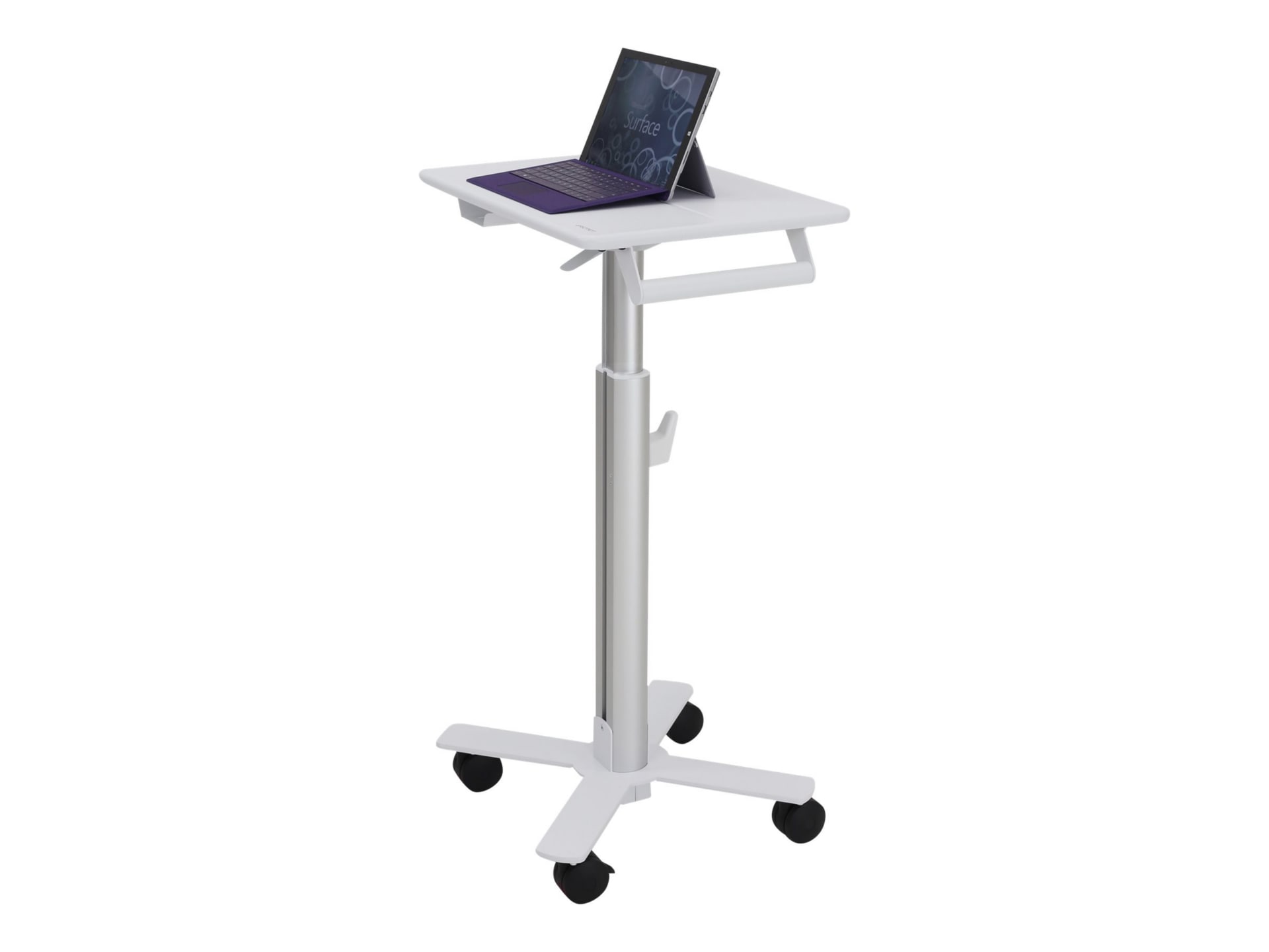 Ergotron StyleView S-Tablet Cart cart - for tablet - white, aluminum - TAA
