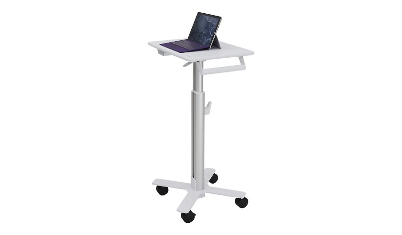 Ergotron StyleView S-Tablet Cart - cart - for tablet - white, aluminum - TA