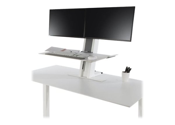 Humanscale QuickStand - Heavy Duty with Large Keyboard Platform - mounting kit