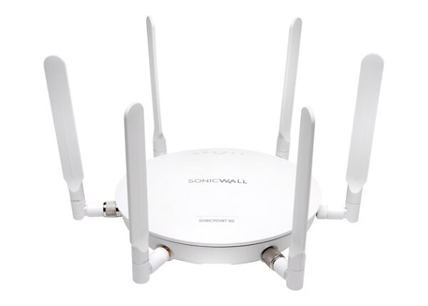 SonicWall SonicPoint N2 - wireless access point - with 1 year Dynamic Support 24X7 - with SonicWALL 802.3at Gigabit PoE