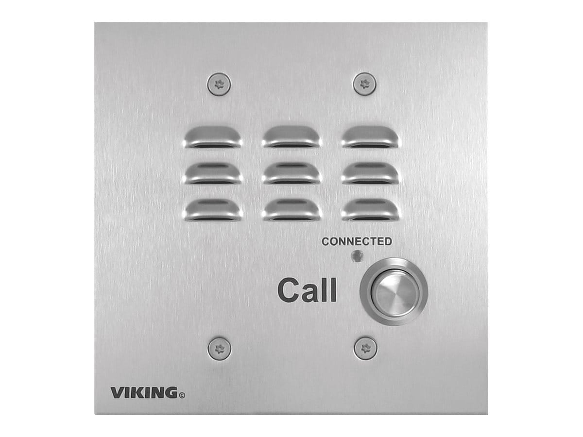 Viking Electronics VoIP Double Gang Box Mount Handsfree Entry Phone
