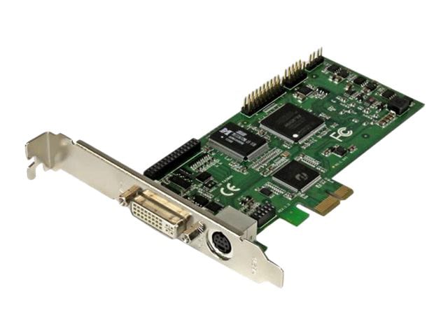 StarTech.com PCIe HD Capture Card - HDMI VGA DVI Component - 1080P 60 FPS