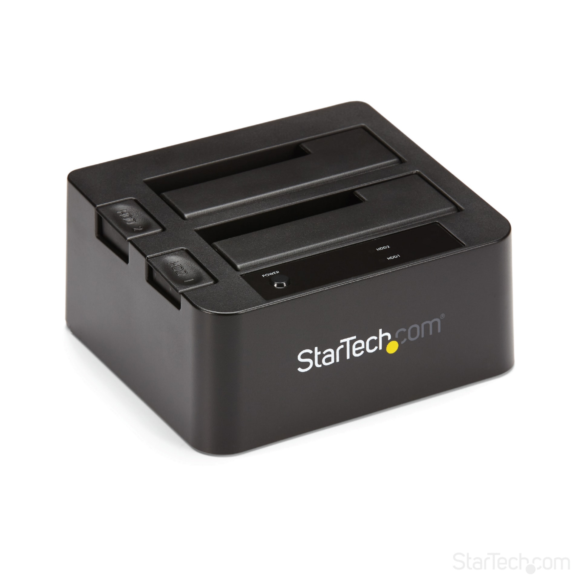 StarTech.com Dual-Bay USB 10Gbps to SATA Hard Drive Docking Station, 2.5/3.