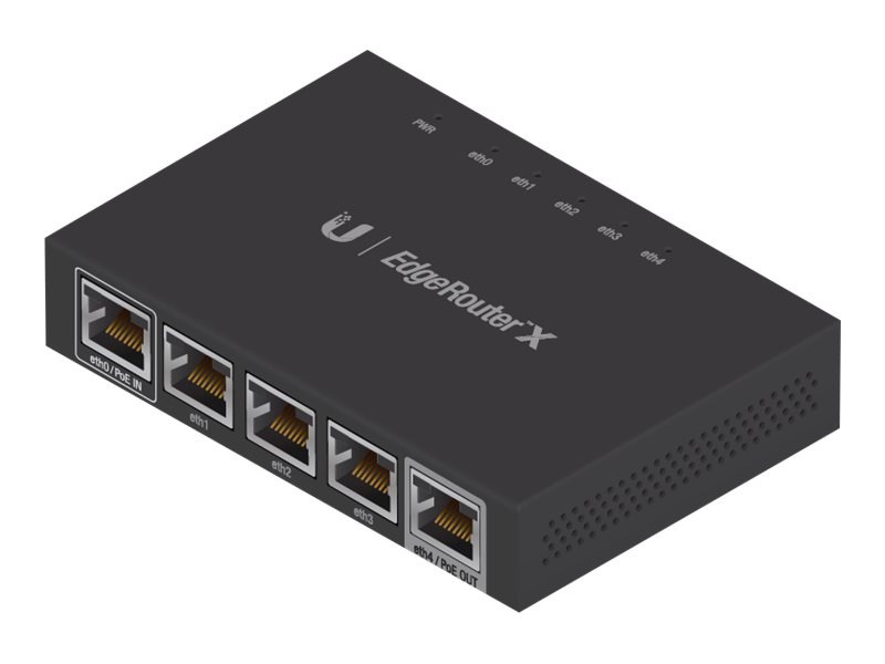 Ubiquiti EdgeRouter X - router - desktop - ER-X - Ethernet