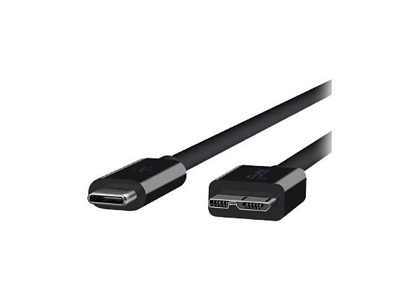 Belkin 1m 3ft USB C to Micro B Cable M/M / USB 3.1 (10 Gbps)