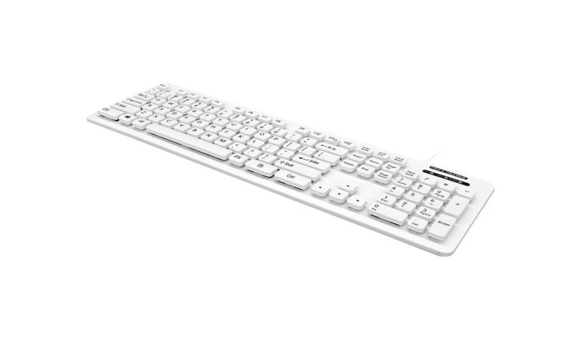 JACO Man and Machine L Cool - keyboard - white