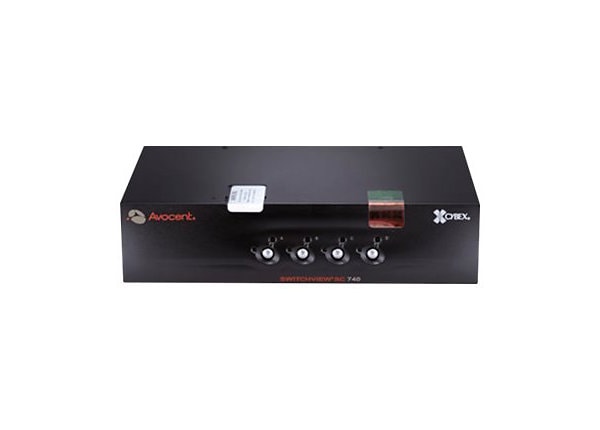 Avocent Switchview SC740C - KVM / audio switch - 4 ports