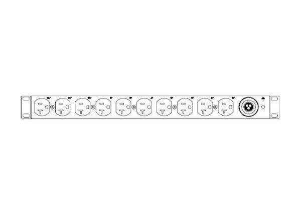 Eaton ePDU Monitored Network - power distribution unit - 1.92 kW