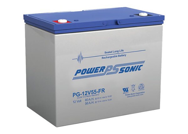 Power-Sonic PG-12V55 FR - UPS battery - lead acid