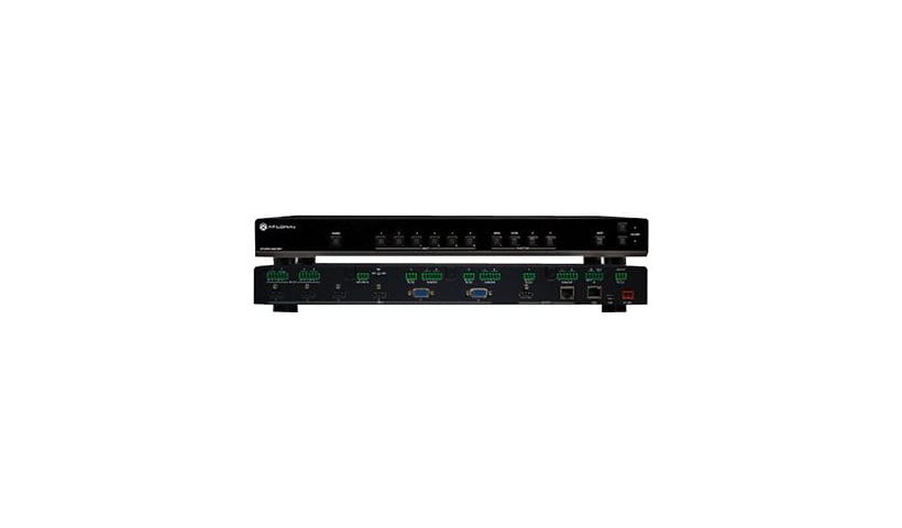 Atlona AT-UHD-CLSO-601 - video/audio/infrared/serial switch - 6 ports - rack-mountable