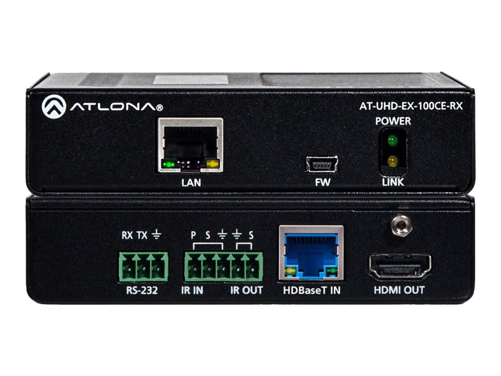 Atlona AT-UHD-EX-100CE-RX - video/audio/infrared/serial extender