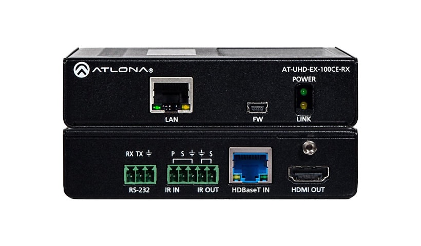 Atlona AT-UHD-EX-100CE-RX - video/audio/infrared/serial extender