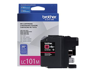 Brother LC101M - magenta - original - ink cartridge