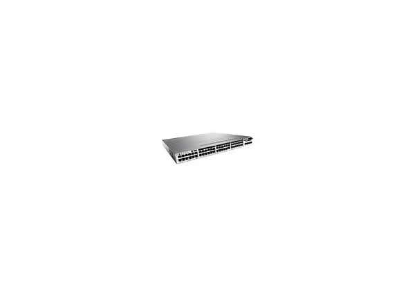 Cisco Catalyst 3850-48T-E - switch - 48 ports - managed - rack-mountable