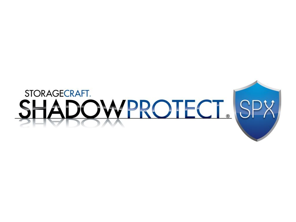 ShadowProtect SPX Server - license + 1 Year Maintenance - 3 servers