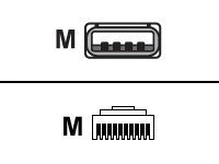 Honeywell MX009 USB Serial Emulation Cable - USB / serial cable